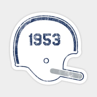 Indianapolis Colts Year Founded Vintage Helmet Magnet