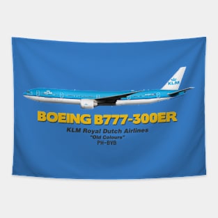 Boeing B777-300ER - KLM Royal Dutch Airlines "Old Colours" Tapestry