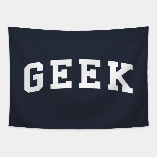 University Geek Tapestry by machmigo