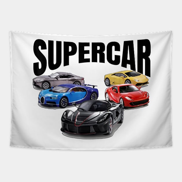 The best Supercar racing fan on the planet Tapestry by masterpiecesai