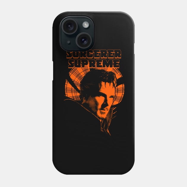 Sorcerer Supreme Doctor Cumberbatch Strange Superhero Phone Case by BoggsNicolas