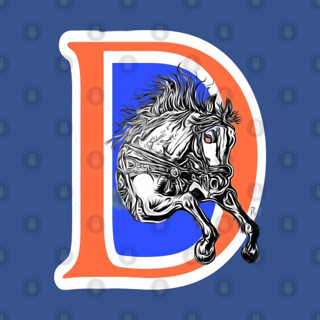 Denver Broncos by Bosko Art Designs