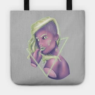 Mint Green Punk Tote