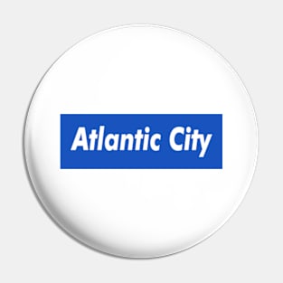 Atlantic City Box Logo Pin