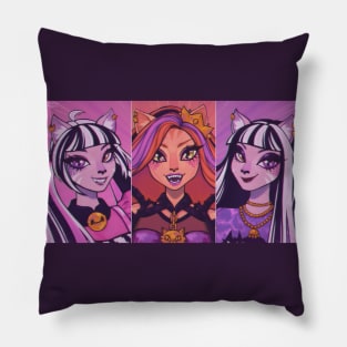 Toralei and the Werecat Twins Pillow