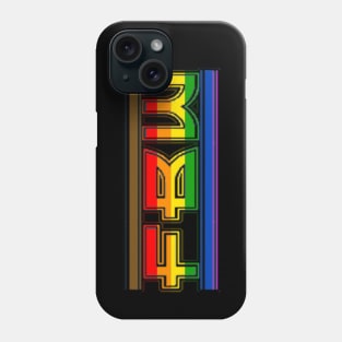 FBW Pride Flag Logo Design Phone Case