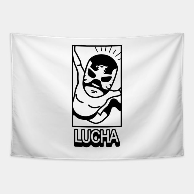 LUCHA#55 Tapestry by RK58