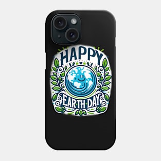 Celebrate Our Planet with Happy Earth Day Style Phone Case