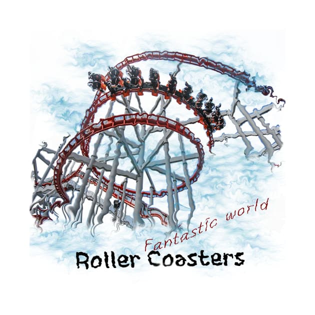 Roller Coasters - Fantastic world by rlatnwls