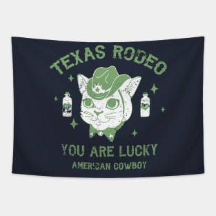 Cowboy Cat Tapestry