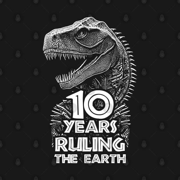 10th Anniversary  - Dinosaur Lovers Birthday by TMBTM