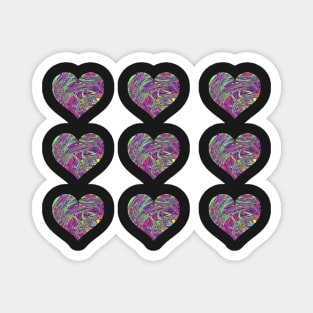 Hearts pack Magnet