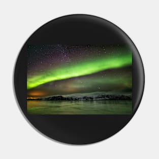 Aurora Borealis in Snæfellsnes, Iceland Pin