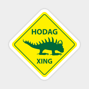 Hodag Crossing Packers Colors Magnet