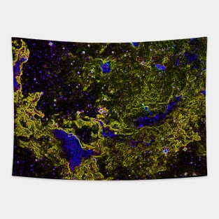 Black Panther Art - Glowing Edges 531 Tapestry