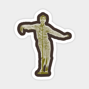 David Byrne 1984 Vintage art Magnet