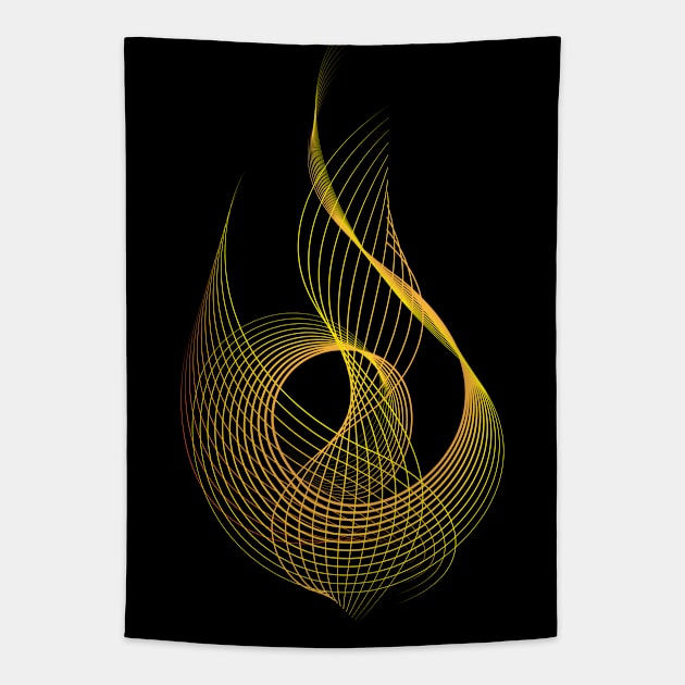 Flame Tapestry by MplusC