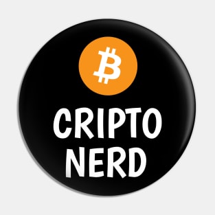 cripto nerd Pin