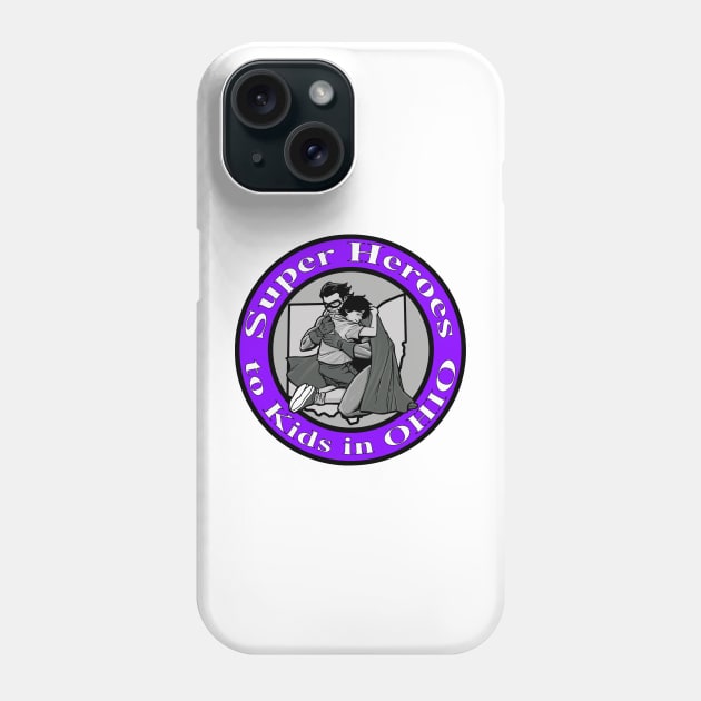 Alternative SHTKIO logo 2 Phone Case by Super Heroes to Kids in Ohio