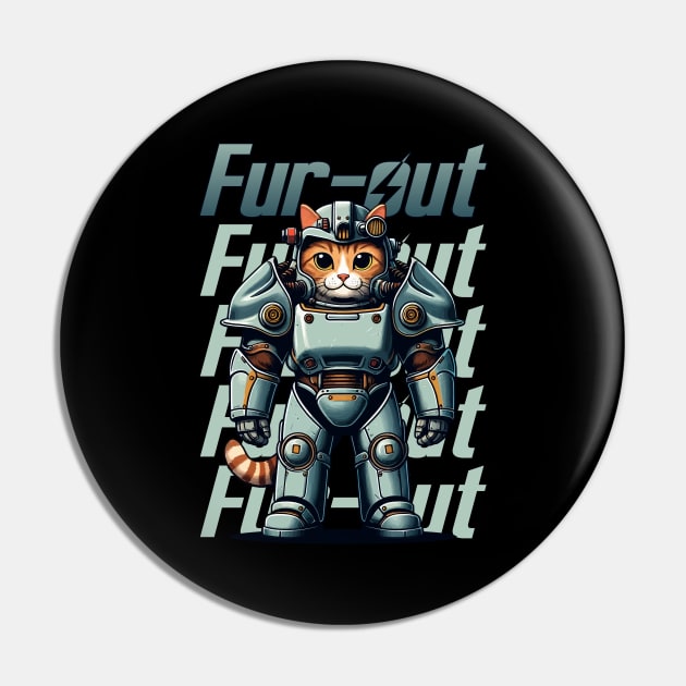 Fur-Out | Cat | Video Game | Animal | Game Icon | Pop Culture | Hero Pin by Ikibrai