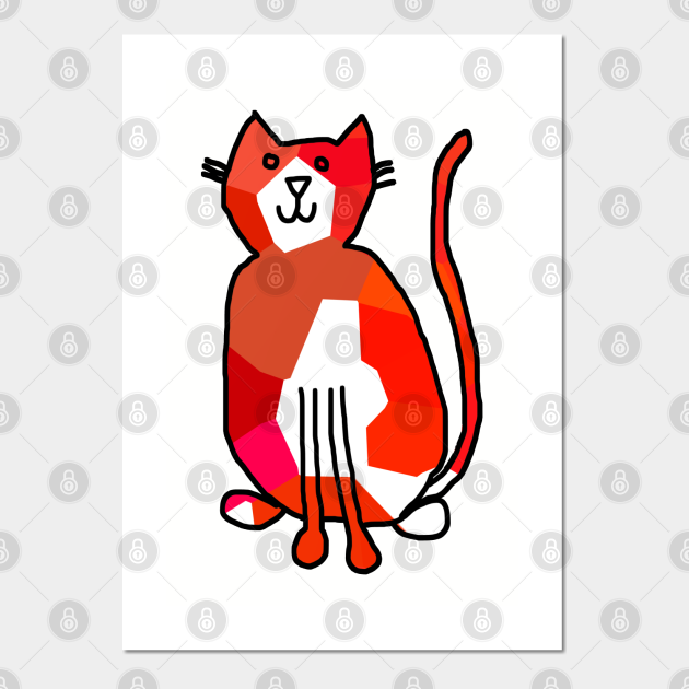 Red Crystal Cat Animals Minimal Line Drawing - Red - Posters and Art Prints | TeePublic Red Crystal Cat Animals Minimal Line Drawing - Red - Posters and Art Prints | TeePublic