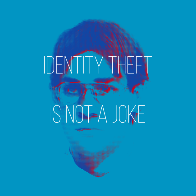 Disover Identity Theft is not a Joke - The Office - T-Shirt