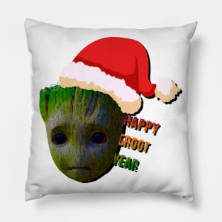 groot new year Pillow