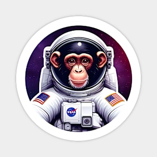 Space Monkey Magnet