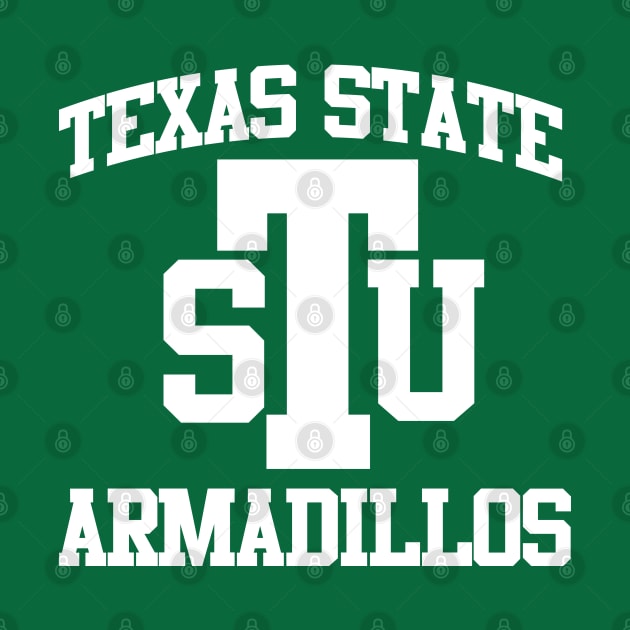 Texas State Armadillos by PopCultureShirts