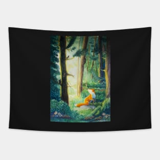 Light in the Endless Woods Tapestry