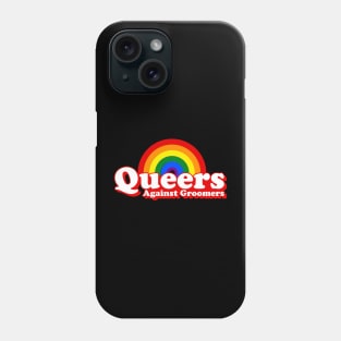 queers against groomers Phone Case