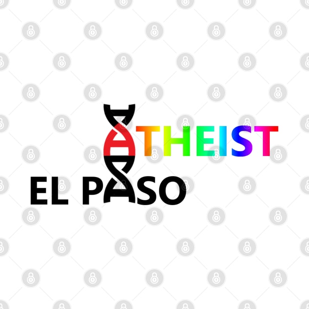 El Paso Atheist LBGTQ+ Logo by EPAtheist