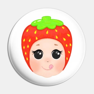 strawberry baby Pin