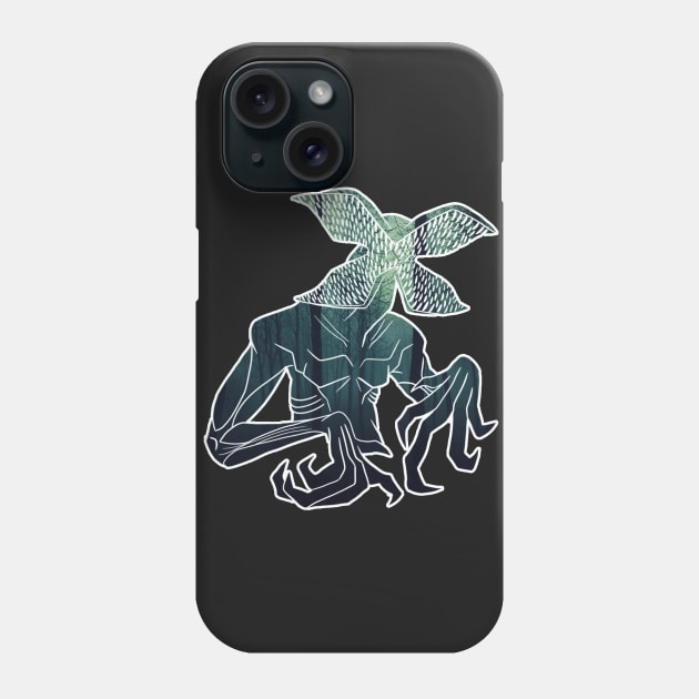 Stranger Things Inspired Demogorgon Woods Phone Case by charlescheshire