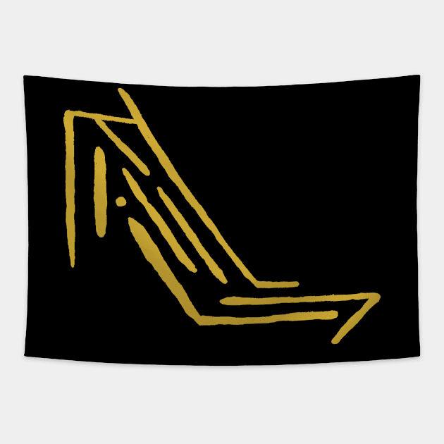 Signature of an AI - Gold Tapestry by SpiritofMirth