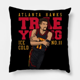 Trae Young Ice Cold Celebration Pillow