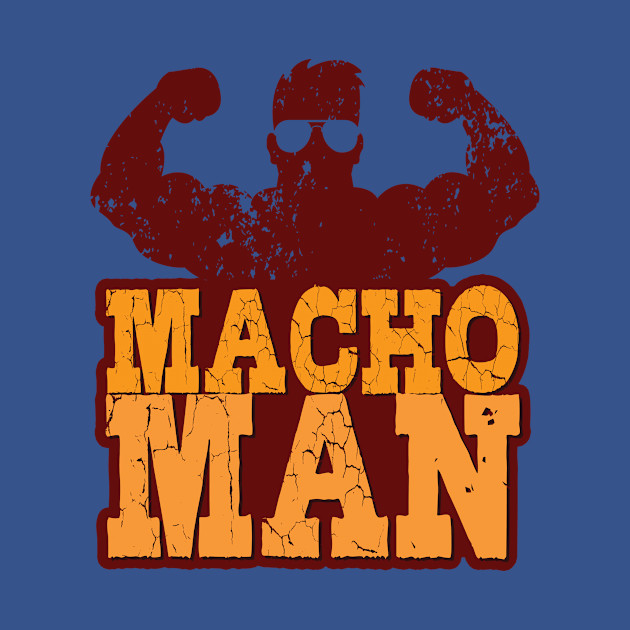 Disover 'Macho Man Groovy Style' Awesome 70s Vintage Gift - 70s - T-Shirt