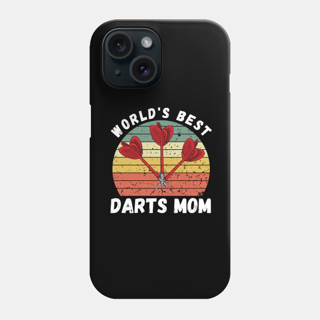 Best Darts Mom Phone Case by footballomatic