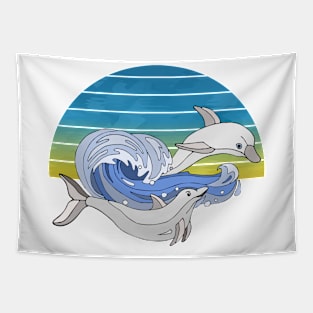 dolphins Tapestry