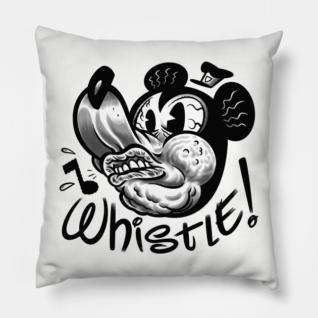 Whistle! Pillow by GiMETZCO!