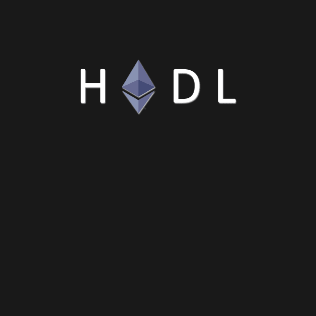 Hodl Ethereum Cryptocurrency Blockchain Revolution by ElkeD