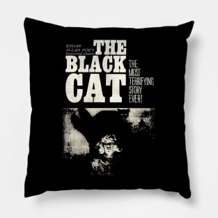 The Black Cat Pillow