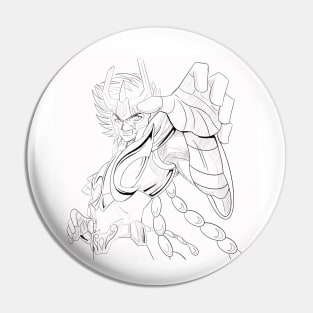 ikki the phoenix in saint seiya myth cloth anime arts Pin