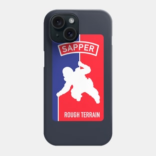 SAPPER Rough Terrain Combat Engineer NBA logo Phone Case