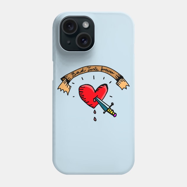 Bad Taste Tattoo Phone Case by schlag.art