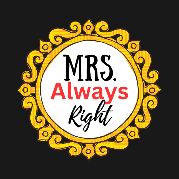 Mrs Always Right-Couple by Haministic Harmony