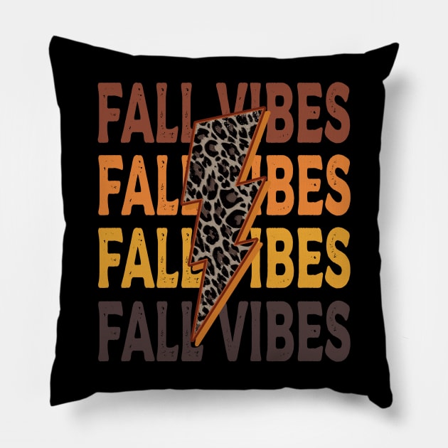 Fall vibes Pillow by DigitalCreativeArt