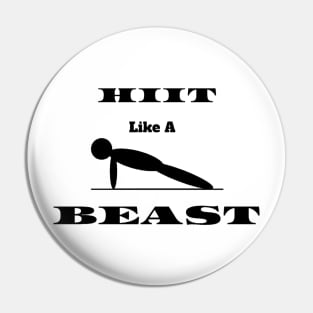 HIIT like a Beast Pin