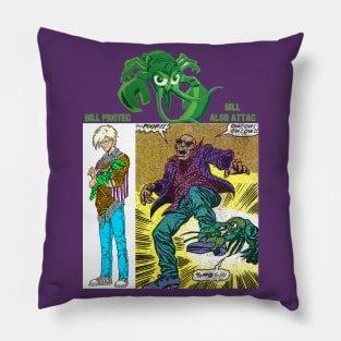 Green Lobster Protec & Attac Pillow