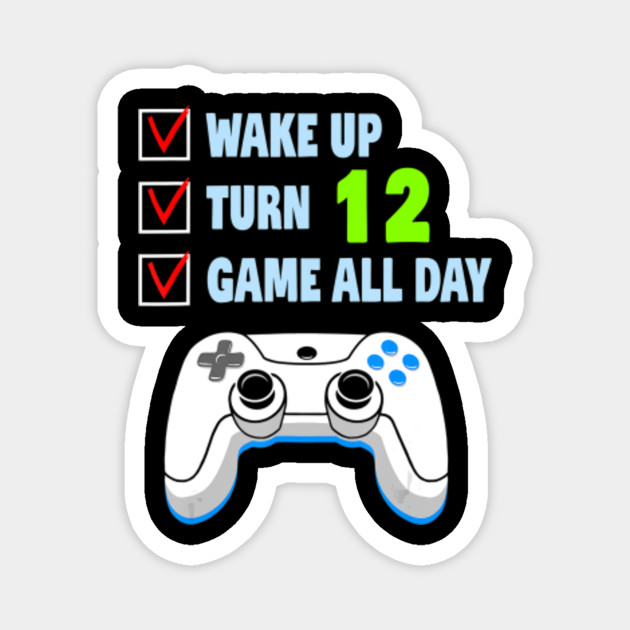 12 Years Old Boy Gamer Birthday Party 12th Birthday Gift 12